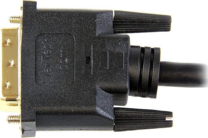 StarTech.com 6ft HDMI to DVI D Adapter Cable - Bi-Directional - HDMI to DVI or DVI to HDMI Adapter for Your Computer Monitor (HDMIDVIMM6)
