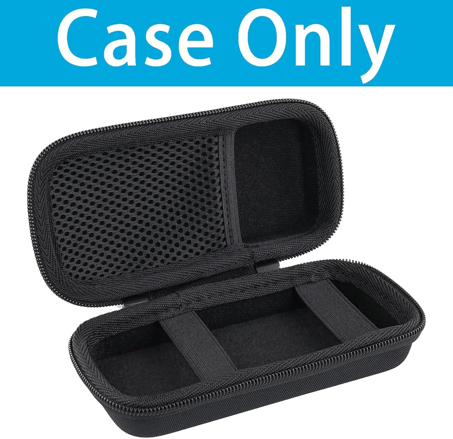 khanka Hard Travel Case for Anker MagGo 3-in-1 Charging Station, Qi2 Certified 15W MagSafe-Compatible Stand (Black)