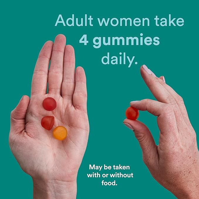 SmartyPants Prenatal Vitamins for Women, Multivitamin Gummies: Omega 3 Fish Oil (EPA/DHA), Biotin, Methylfolate, Vitamin D3, C, Vitamin B12, B6, A, K & Zinc, Inositol, 120 Count (30 Day Supply)