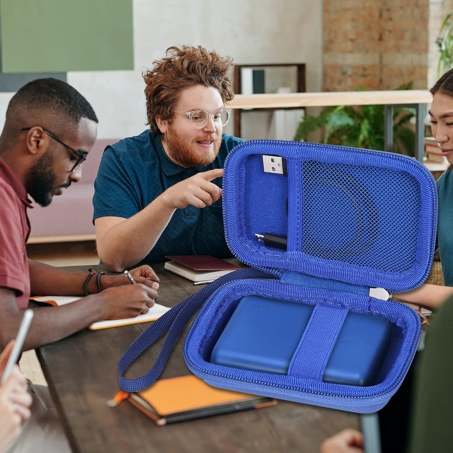 khanka Hard Travel Case for Anker PowerCore Speed 10000 10000mAh QC Charge 3.0 Portable External Charger Battery Power