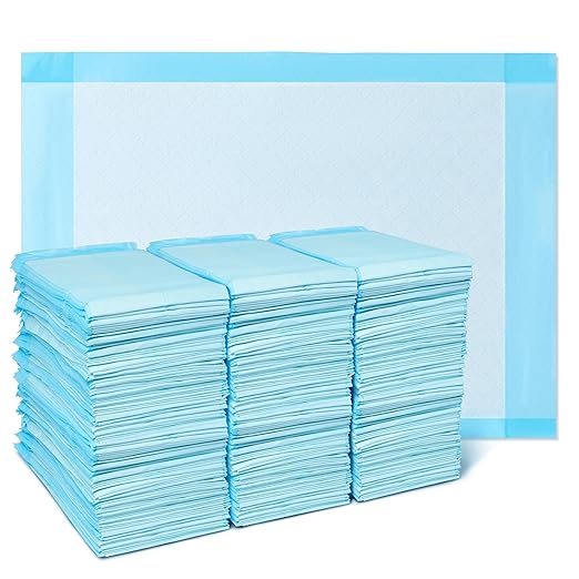 Medline Chucks Pads, Disposable Changing Pads for Baby, 17x24, 300 Count, Chucks Pads, Pee Pads, Disposable Underpads for Incontinence, Diaper Pads, Pee Pads for Babies