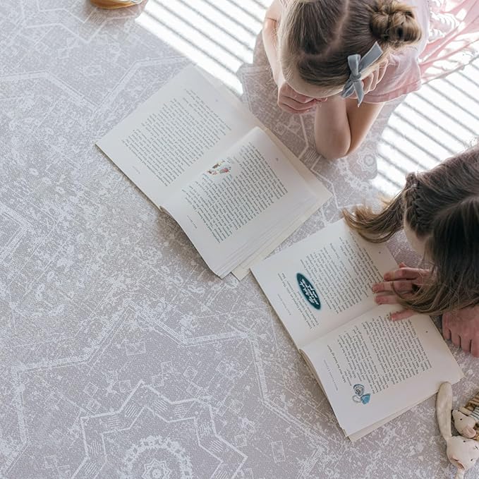 Baby Play Mats for Floor - Layla (4x6ft) - Premium EVA Foam Play Mat for Babies & Toddlers - Perfect for Tummy Time, Crawling, Playroom - Stylish & Comfortable Kids Play Mat