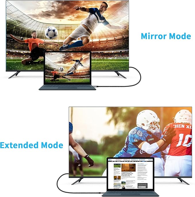 BolAAzuL USB-C to Displayport Cable 8K 6ft/1.8m, Braided USB Type C (Thunderbolt 3 Compatible) to DP 1.4 Cable Support 8K@60Hz 4K@144Hz for MacBook Pro/Air,iMac,iPad Pro 2020,XPS,Galaxy S20