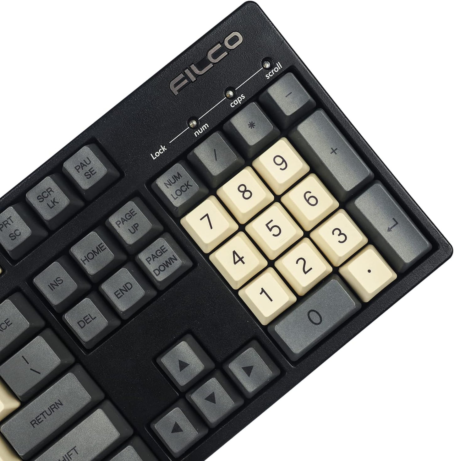 YMDK Dye Sub Carbon 96 84 ANSI ISO Keycaps - OEM Profile Thick PBT Mac Keycap Set for MX Keyboards