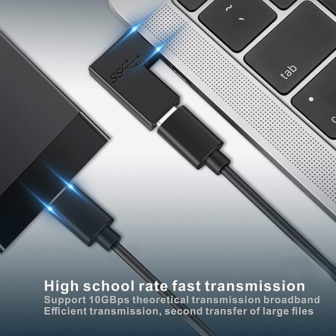 BOLS USB C Adapter (4 pcs), Support USB C Full Function, Support 10GBbps Rate, Audio and Video, Fast Charging Adapter…