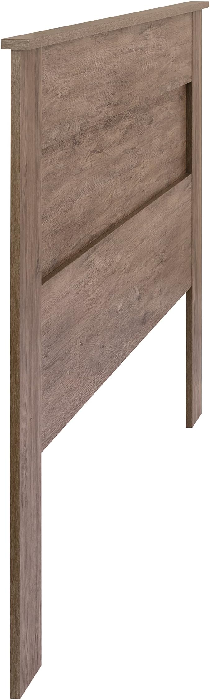 Prepac Stylish Flat Wood Panel Headboard for King Size Beds, Simplistic Wooden King Headboard 2.25" D x 81" W x 48" H, Drifted Gray, DHFK-1301-1