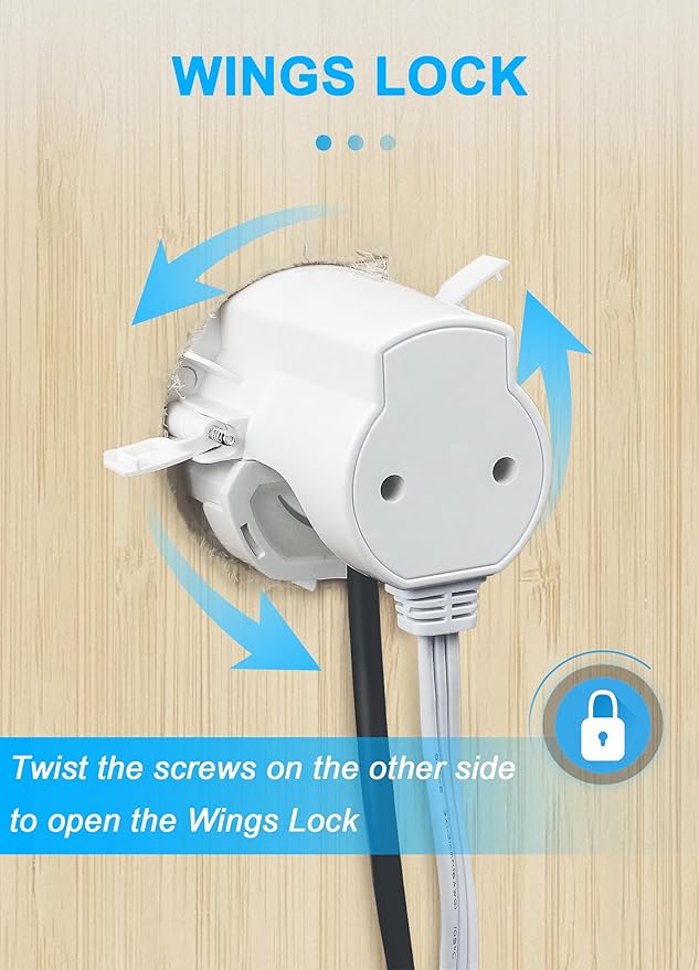 in Wall Cable Management Kit with Hole Saw Drill Attachment - Includes Power & Low Voltage Cord Management - Hide TV Wires for Wall-Mounted TVs