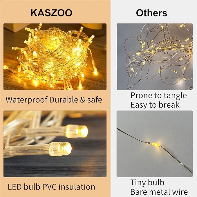 KASZOO 84Ft 12 Pack Artificial Ivy Garland Fake Plants, Vine Hanging Garland with CE Certified 80 LED String Light, Hanging for Home Bedroom Garden Party Wedding Wall Room Decor, Green