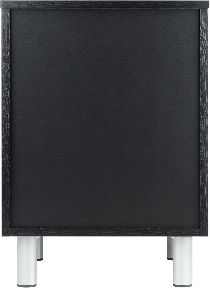 Winsome Daniel Accent Table, 15.75"W x 16.61"D x 22"H, Black
