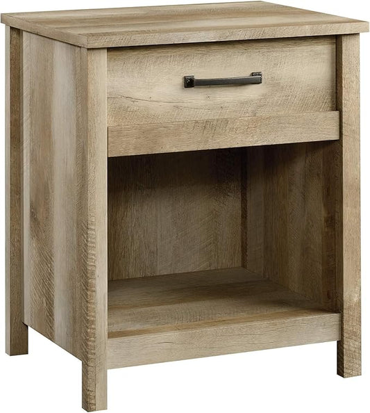 Sauder Cannery Bridge Night Stand, Bedside Table, Bedroom Side Table End Table, in Lintel Oak