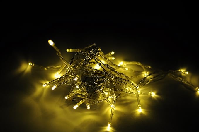 Karlling Battery Operated Warm White 40 LED Fairy Light String Xmas Party Decoration(Warm White,10 Pack)