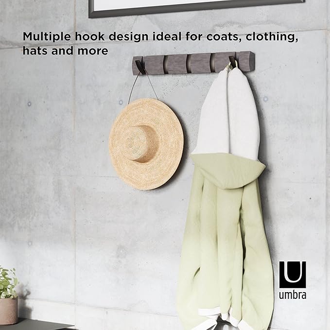 Umbra Flip 8 Wall Hook, Warm Gold