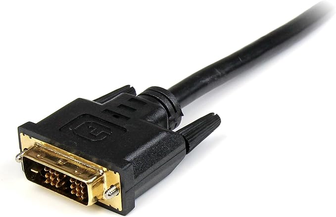 StarTech.com 15 ft HDMI to DVI-D Cable - M/M - 15ft DVI-D to HDMI - HDMI to DVI Converters - HDMI to DVI Adapter (HDMIDVIMM15)