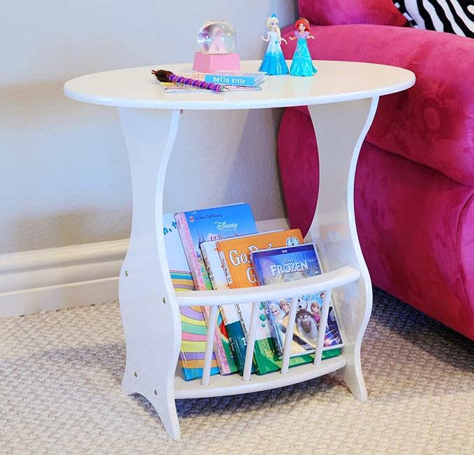 Frenchi Furniture Magazine Table Finish: White