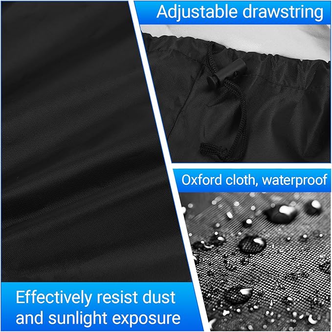 Projector Cover, Mini Projector Cover Is Made Of Uv-Resistant Oxford Cloth, Projector Dust shield Is Suitable For Ceiling Mounted And Outdoor (13.7x13.7x8.6in)
