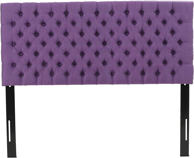 Christopher Knight Home Jezebel Headboard - Fully Upholstered, Queen / Full, Light Purple
