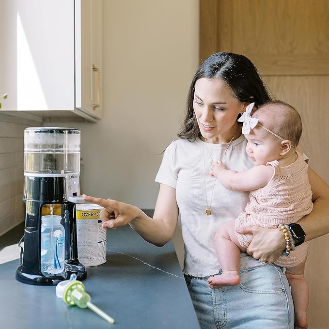 Dr. Brown's Insta-Prep Warm Water Dispenser with Baby Formula Dispenser, Pink