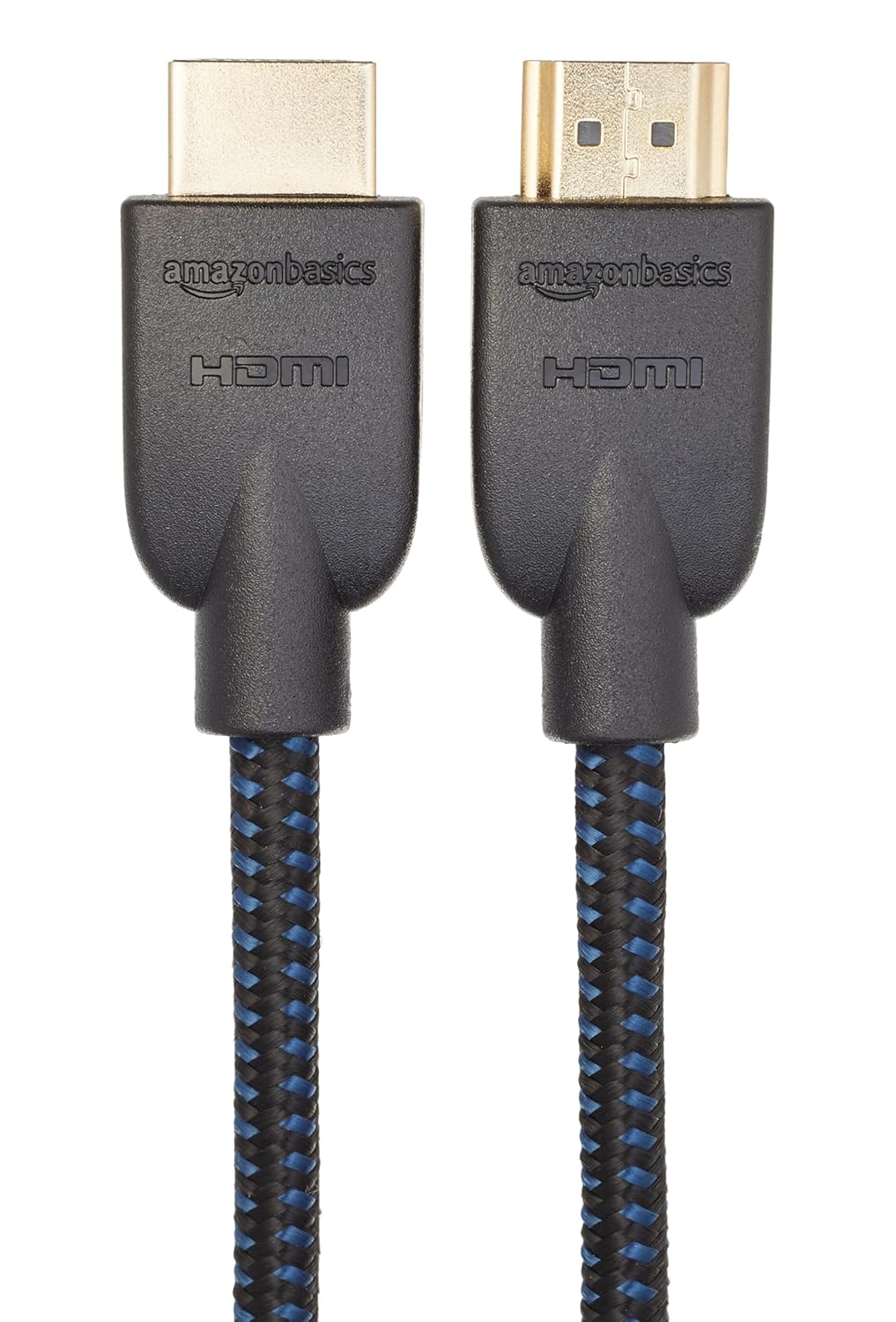 2.0 25ft, 4K@60Hz, 18Gbps, 2160p, 48 TV/PS5/Xbox/Roku/Blu-ray, Amazon Basics Nylon-Braided HDMI Cable, bit, Compatible