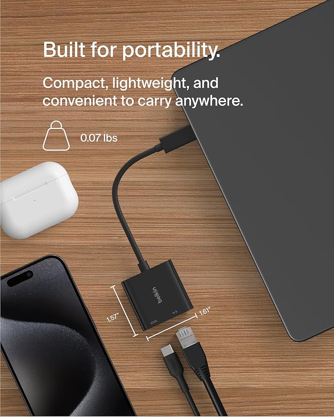 Belkin Rockstar 10 Port USB Charging Station - Experience Fast Charging with Power Supply of 2.4amp/Port - Space Saver USB Multiport Charger Designed for Desktop & Bedroom Organization