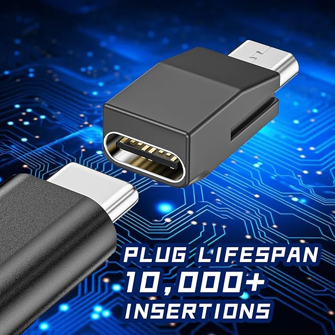 USB-C Charging Adapter Compatible with Razer Wireless Gaming Mouse - Viper Ultimate/Basilisk Ultimate/DeathAdder V2 Pro | No Dock,Micro-USB Cable to Type-C Converter | Compact & Lightweight Design