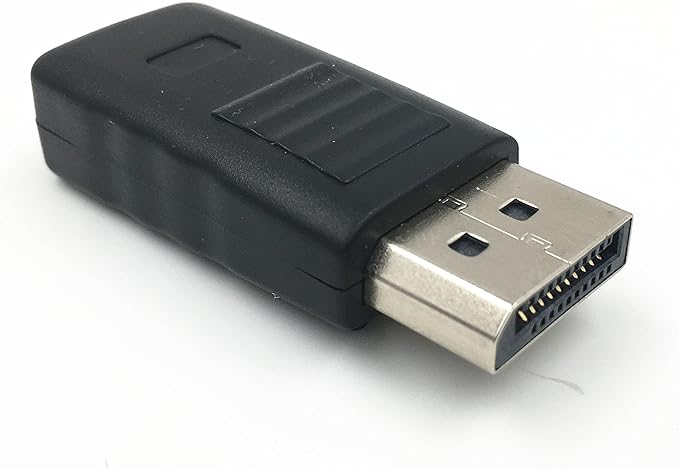 DisplayPort Headless Ghost Display Emulator for PC 4K DP Dummy Plug 3840x2160@17Hz (DP-3P-)
