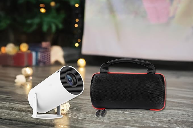 CaseSack Case for Mini projector compatible with Alwtniet, PANSEBA, travel organizer for mini projector, remote controller, charge cord and HDMI cord