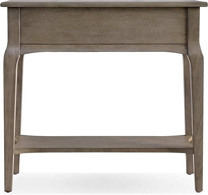 Leick Home Stratus Condo/Apartment Stand Hall Table, Smoke Gray
