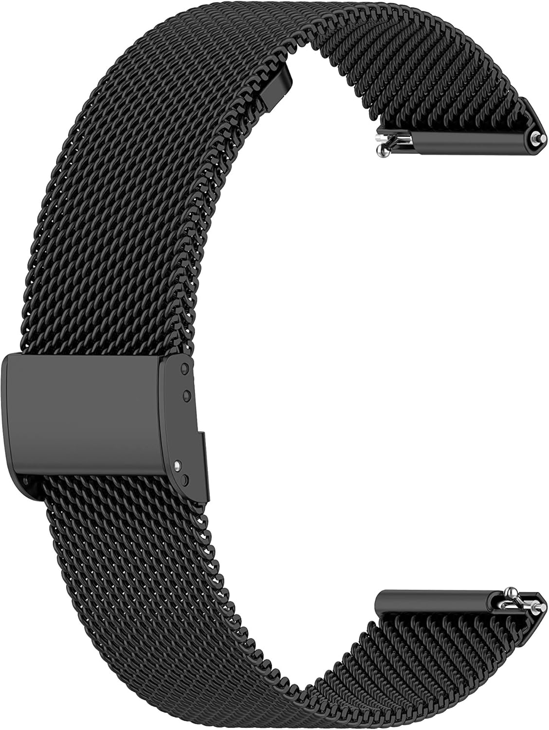 Metal Mesh Stainless Steel Loop Watch Band Compatible with OYV TGW101, TGW008, Adjustable Strap for Women&Men