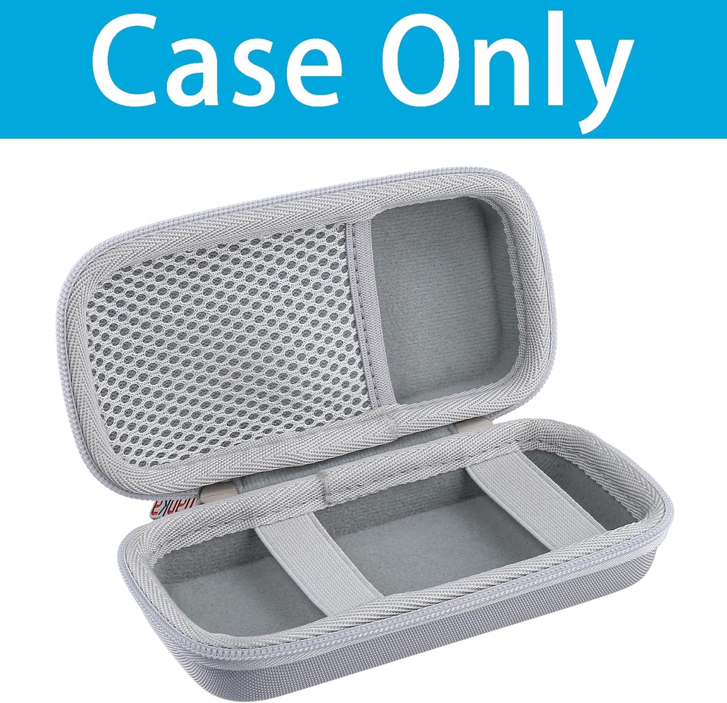 khanka Hard Travel Case for Anker MagGo 3-in-1 Charging Station, Qi2 Certified 15W MagSafe-Compatible Stand (White)
