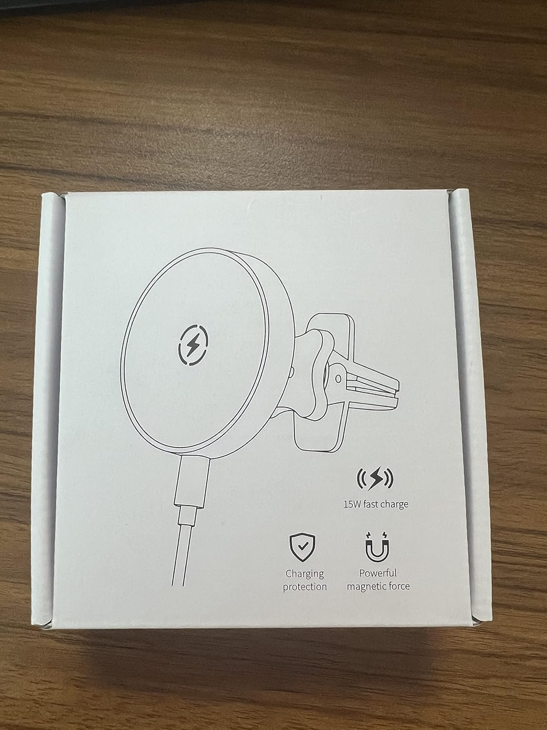 OHLPRO Magsafe Car Mount for iPhone 16, Dashboard Phone Holder Charger for 15 14 13 12 Pro/Pro Max/Plus/Mini, 15W Fast