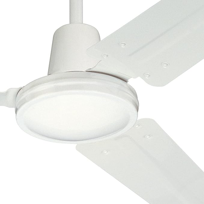 Westinghouse Westinghouse 7812700 Jax, Modern Industrial Style Ceiling Fan and Wall Control, 56 Inch, White Finish