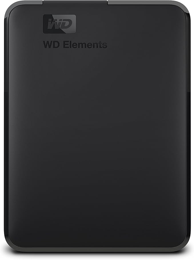 WD 3TB Elements Portable External Hard Drive, USB 3.0, Compatible with PC, Mac, PS4 & Xbox - WDBU6Y0030BBK-WESN
