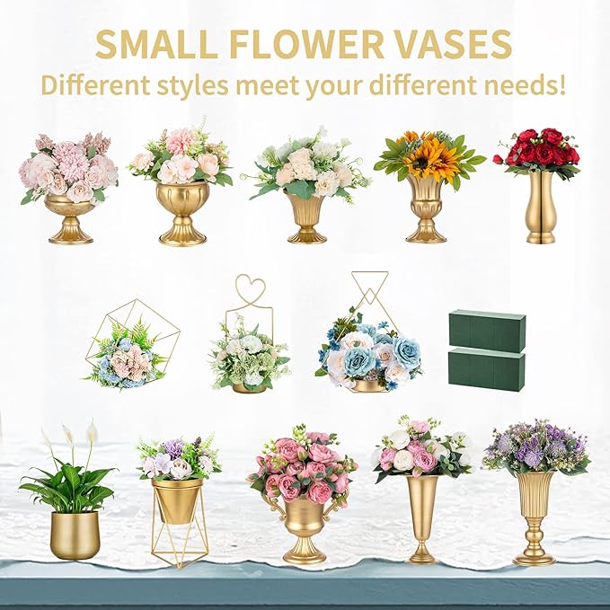 NUPTIO Flower Balls for Wedding Centerpieces - 6 Pcs 9.5 inch Diameter Fake Flower Ball Arrangement Bouquet Party Centerpieces for Tables - Dusty Rose Bouquet Centerpiece Flowers for Wedding Table