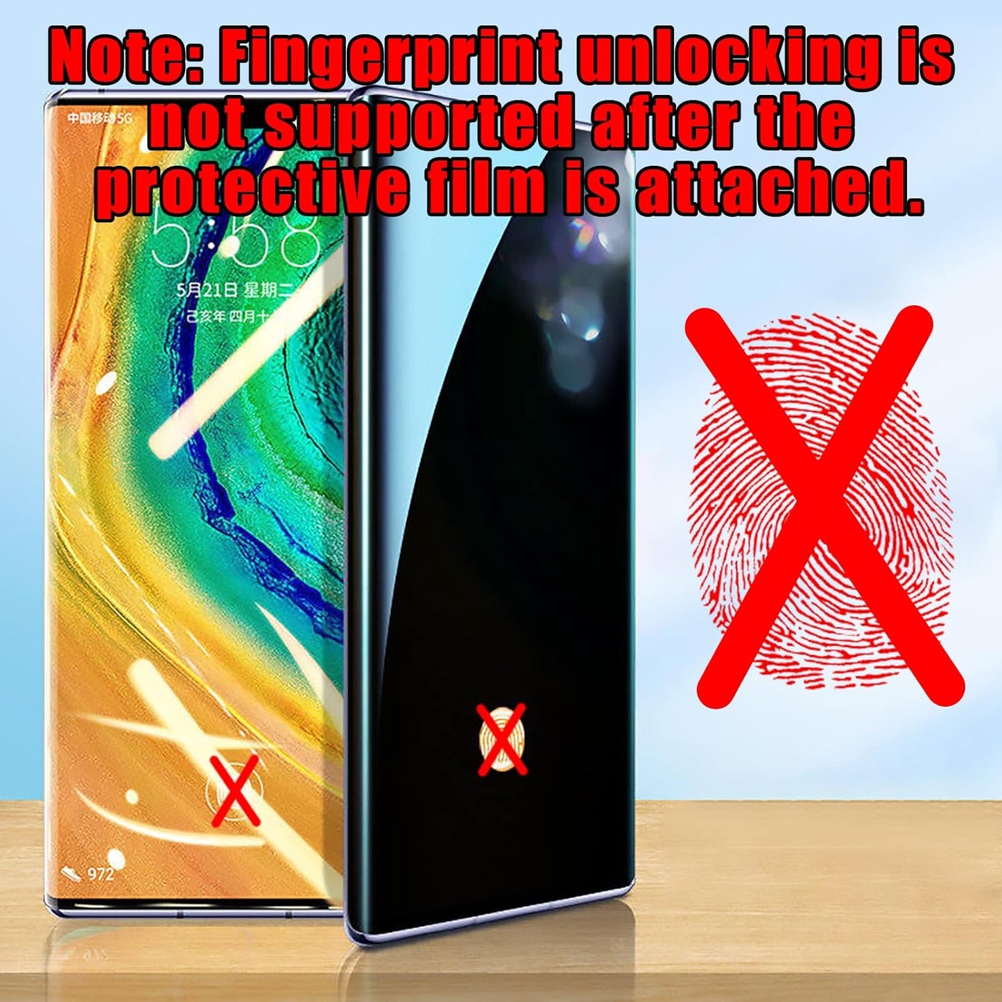 Samsung Galaxy A15 Privacy Screen Protector - 3 Pack, Full Coverage Anti-Spy Tempered Glass, Black.