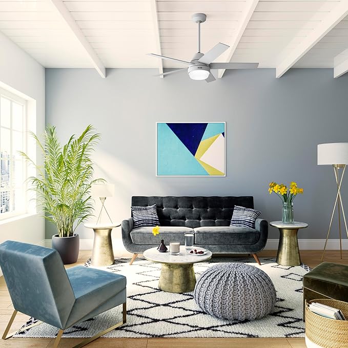 Hunter 52614 Aerodyne Ceiling Fan 52 inches Dove Grey