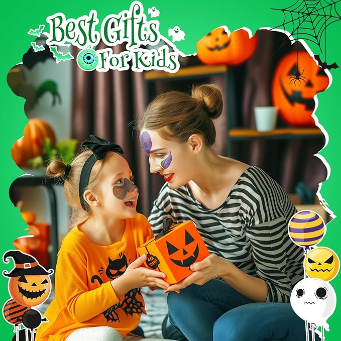 Coquimbo Halloween Decorations Eyeball String Lights, 10FT 30 LED Green Eye Halloween Lights for Indoor and Outdoor Halloweens Party Decorations