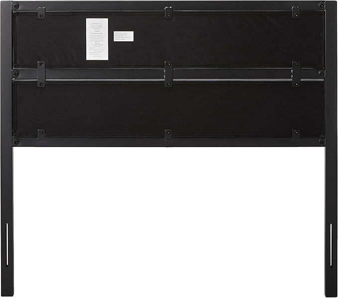 ZINUS Jessica Modern Studio Upholstered Metal Headboard, Full