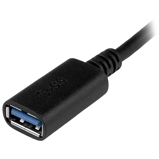 StarTech.com USB-C to USB Adapter - USB 3.0 (5Gbps) - 6in - USB-IF Certified - USB-C to USB-A - USB 3.2 Gen 1 - USB C Adapter - USB Type C (USB31CAADP)
