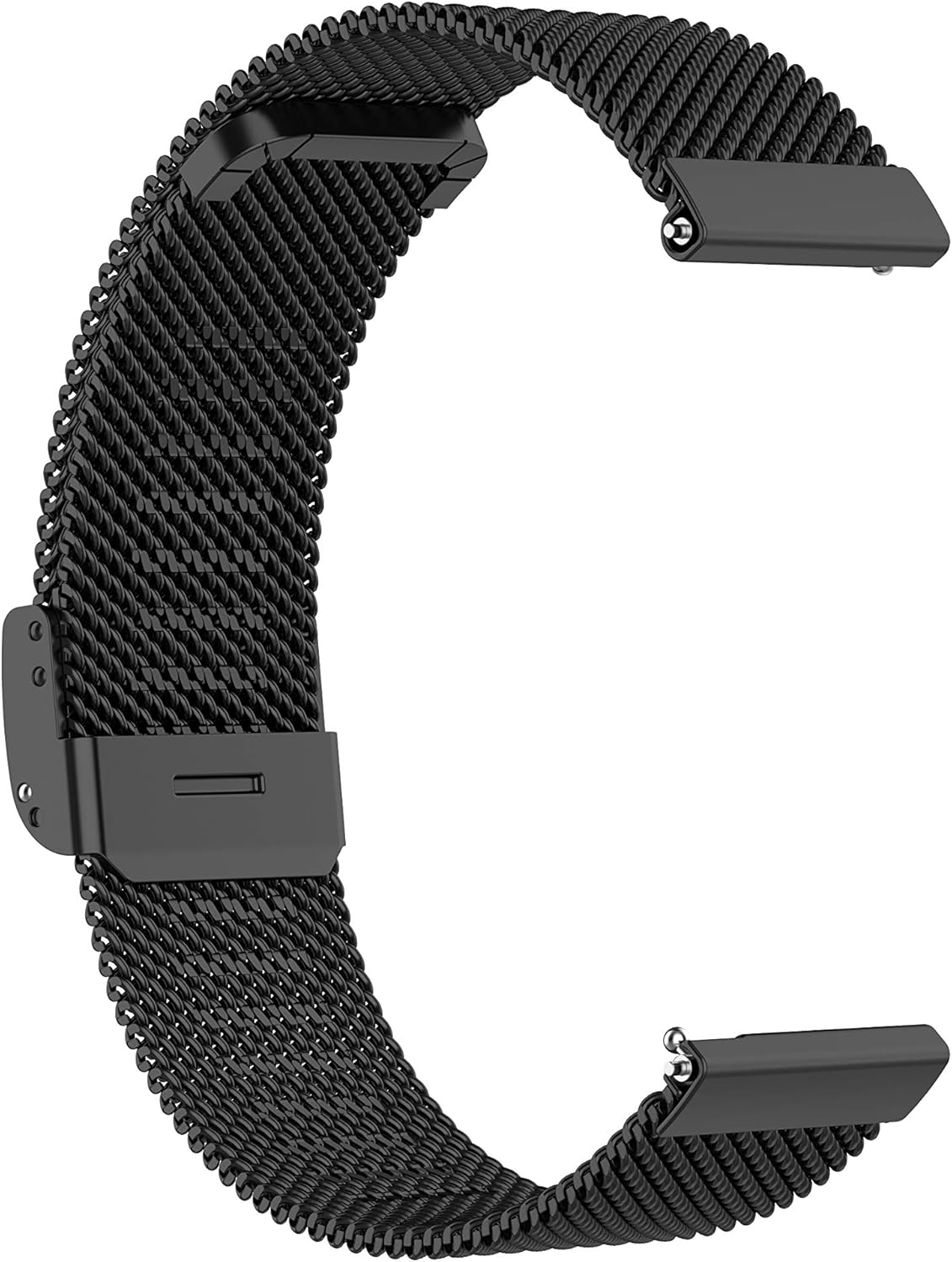 Metal Mesh Stainless Steel Loop Watch Band Compatible with OYV TGW101, TGW008, Adjustable Strap for Women&Men