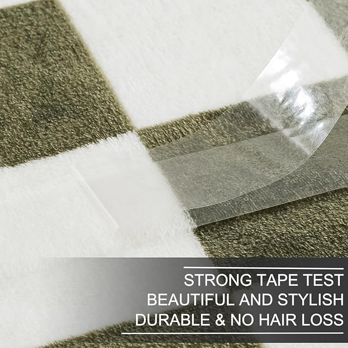 Checkered Throw Blanket,Premium Lightweight Anti-Static 50x60 Inches Travel Size Sage Green Throw Blankets for Couch, Sofa, Chair, Bed, Camping, Picnic,Sage Green