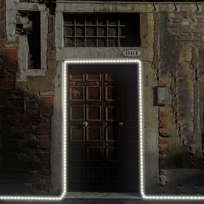 LED Rope Lights, Daylight White 110V 6000K, Indoor or Outdoor, 20ft, Perfect for Deck, Garden, Patio, Landscape Lighting, Bedroom Décor, Waterproof, Ideal for Backyards, Decorative Lighting