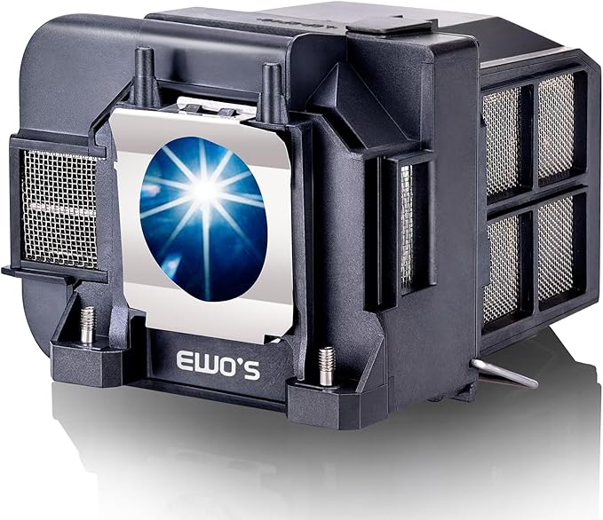 EWO'S ELP77 Replacement Projector Lamp for ELPLP77 Epson Powerlite 1975W 1980WU 1985WU 4650 4750W 4770W 4855WU G5910 HC 1440 PC 1985 EB-1970W 4550 4855WU H543C H544C V13h010l77 Lamp Bulb Replacement