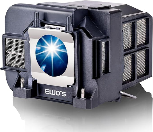 EWO'S ELP77 Replacement Projector Lamp for ELPLP77 Epson Powerlite 1975W 1980WU 1985WU 4650 4750W 4770W 4855WU G5910 HC 1440 PC 1985 EB-1970W 4550 4855WU H543C H544C V13h010l77 Lamp Bulb Replacement