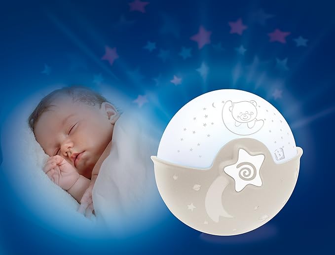 Infantino B Kids 004909 Projector Lamp, White/Grey