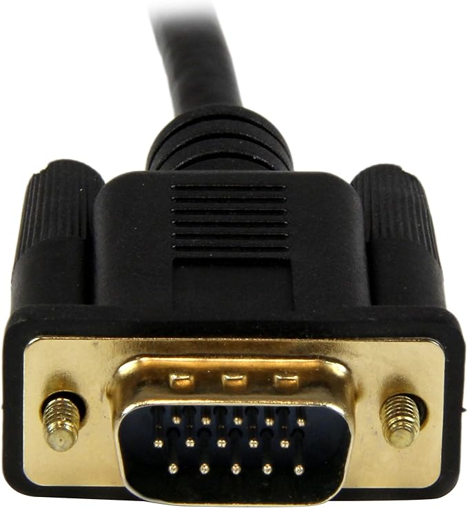 StarTech.com HDMI to VGA Cable - 10 ft / 3m - 1080p - 1920 x 1200 - Active HDMI Cable - Monitor Cable - Computer Cable (HD2VGAMM10)