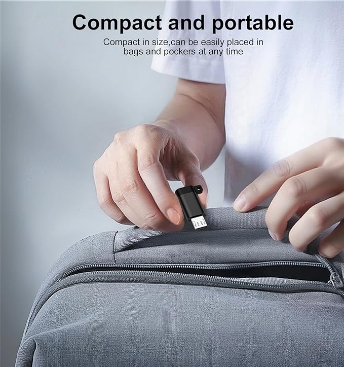 Micro USB Adapter,4Pack Type C Female to Micro USB Male Convert Connector Support Charge & Data Sync USB C to Micro Adapter for Samsung Galaxy S7 Edge/S7/S6/S6 Edge/J3/J7/Note 6/5/LG G4/Nexus 6/5/4