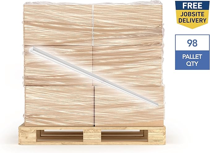 Lithonia Lighting MNSL L96 2LL MVOLT 40K 80CRI PLT98 White LED Strip Light, MVOLT, 8-Foot (98 Count), 2-Light