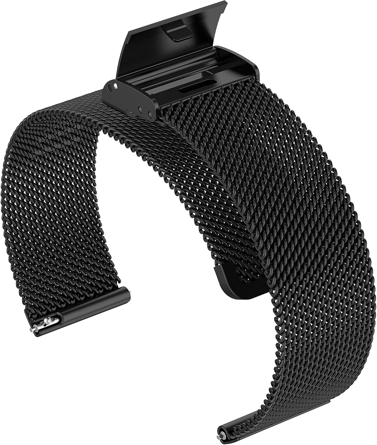 Metal Mesh Stainless Steel Loop Watch Band Compatible with OYV TGW101, TGW008, Adjustable Strap for Women&Men
