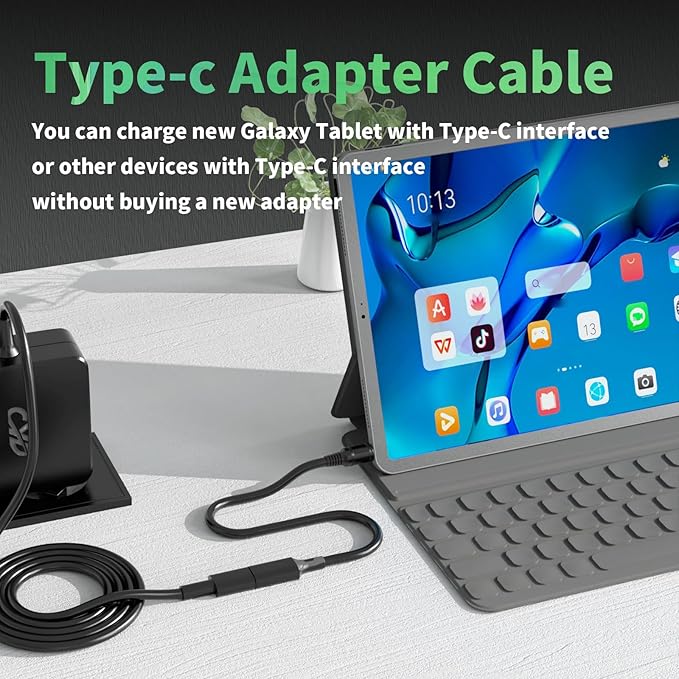 (3Pack 1M) USB C to DC 5.5mm x 2.5mm Adapter Cable, PD 15W Type C Cable Straight Female to Male Universal Extension Cables Made for Tablet PC, IP Camera, Bluetooth Speaker, Webcam Router