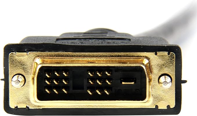 StarTech.com 10 ft HDMI to DVI-D Adapter Cable, Bi-Directional Adapter for Computer Monitor (HDMIDVIMM10)